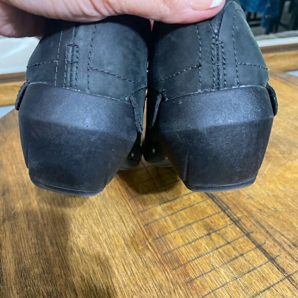 Merrell black performance footwear luxe clog with silver studs - Picture 4 of 5